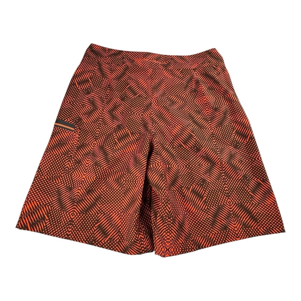 Under Armour Board Shorts Mens Size 34 Orange Loose Fit Drawstring - Picture 6 of 16
